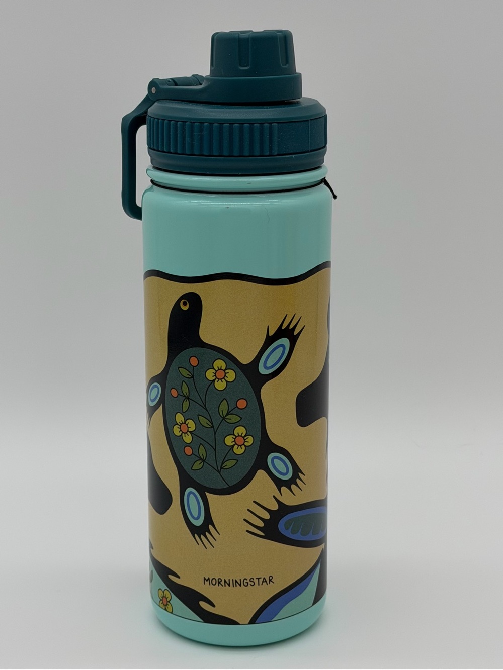 Indigenous Art Water Bottle
